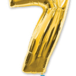 цифра 7 золото